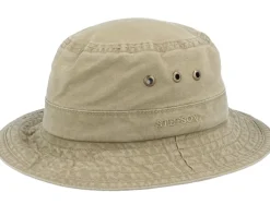 Hot Stetson Delave Organic Cotton Olive Bucket -