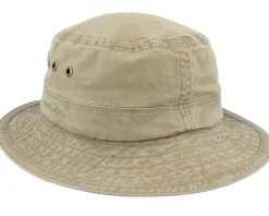 Hot Stetson Delave Organic Cotton Olive Bucket -