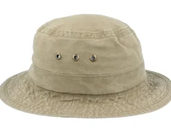 Hot Stetson Delave Organic Cotton Olive Bucket -