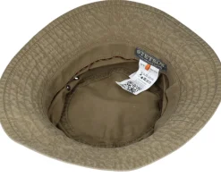 Hot Stetson Delave Organic Cotton Olive Bucket -