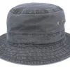 Hot Stetson Delave Organic Cotton Vintage Black Bucket -