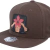 Snapback-Critiql Hit Demogorgon Patch Brown Snapback -
