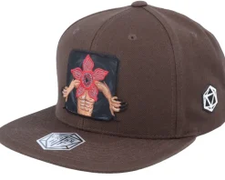 Snapback-Critiql Hit Demogorgon Patch Brown Snapback -
