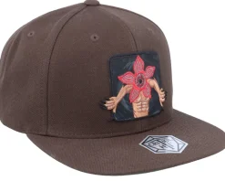 Snapback-Critiql Hit Demogorgon Patch Brown Snapback -