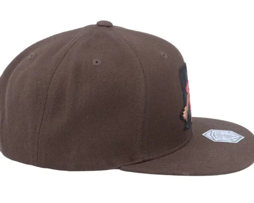Snapback-Critiql Hit Demogorgon Patch Brown Snapback -