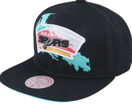 Snapback-Mitchell & Ness Denver Nuggets Paint By Number Hwc Snapback - Blue