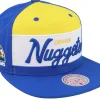 Snapback-Mitchell & Ness Denver Nuggets Retro Sport Hwc Snapback - Blue