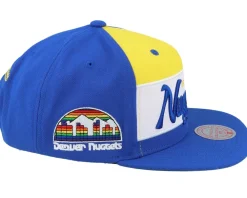 Snapback-Mitchell & Ness Denver Nuggets Retro Sport Hwc Snapback - Blue