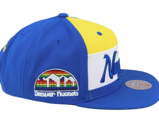 Snapback-Mitchell & Ness Denver Nuggets Retro Sport Hwc Snapback - Blue
