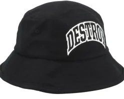 Online HUF Destroy Rebuild Black Bucket -