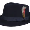 Sale Jaxon & James Detroit Black Trilby Hat -