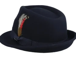 Sale Jaxon & James Detroit Black Trilby Hat -