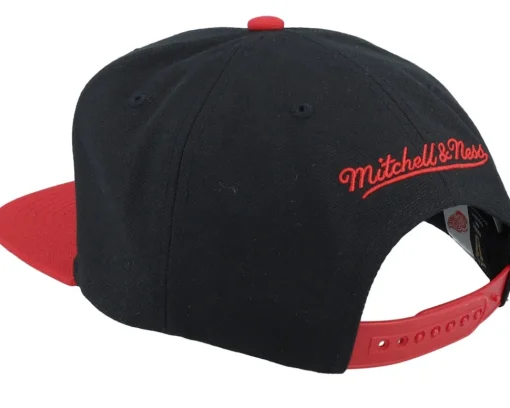 Snapback-Mitchell & Ness Detroit Red Wings Crooked Path Snapback - Black