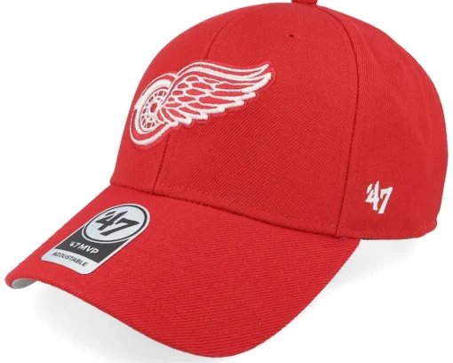 Adjustable-47 Brand Detroit Red Wings Mvp Red/White Adjustable -