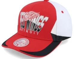 Adjustable-Mitchell & Ness Detroit Wings Retrodome Pro Vintage - Red