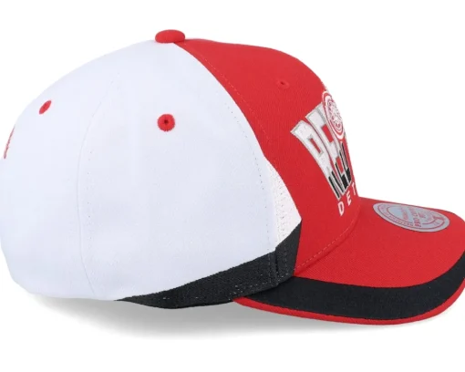 Adjustable-Mitchell & Ness Detroit Wings Retrodome Pro Vintage - Red