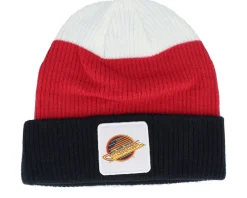 Cuff Beanies-Fanatics Detroit Red Wings Showboat Black/Red/Natural Cuff - Red, Black