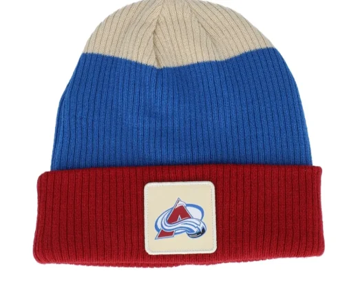 Cuff Beanies-Fanatics Detroit Red Wings Showboat Black/Red/Natural Cuff - Red, Black
