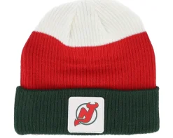 Cuff Beanies-Fanatics Detroit Red Wings Showboat Black/Red/Natural Cuff - Red, Black