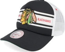 Trucker-Mitchell & Ness Detroit Wings Sideline Vintage /White A-frame Trucker - Red