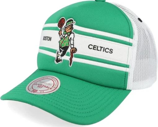 Trucker-Mitchell & Ness Detroit Wings Sideline Vintage /White A-frame Trucker - Red