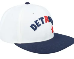 Snapback-American Needle Detroit Stars Archive 400 Ivory/Navy Snapback -