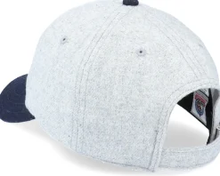 Fashion American Needle Detroit Stars Archive Legend Heather Gray & Navy Dad Cap -
