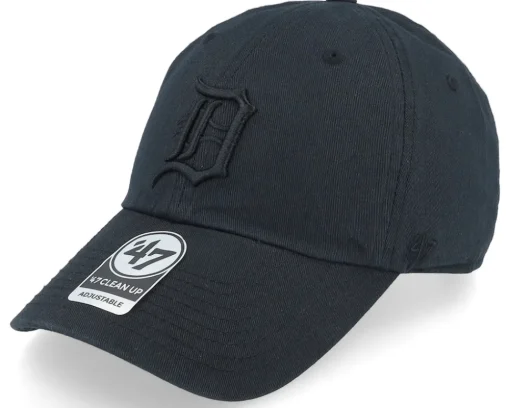 Sale 47 Brand Detroit Tigers Clean Up Black Adjustable -