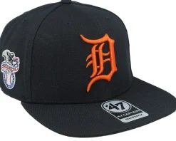 Snapback-47 Brand Detroit Tigers Sure Shot Captain Snapback - Black