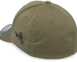 Best Iconic Devil & Angel Ak47 Side Olive Flexfit -