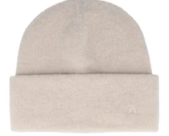 Hot J.Lindeberg Diamond Alpaca Mix Hat Moonbeam Cuff -