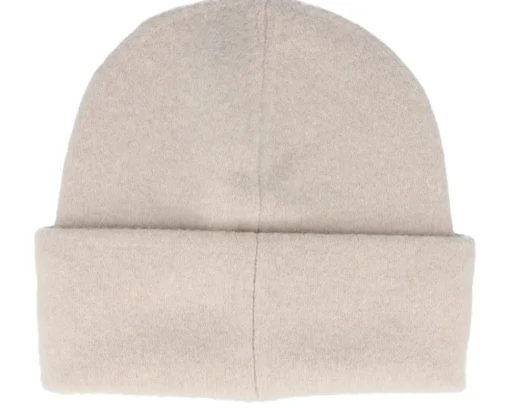 Hot J.Lindeberg Diamond Alpaca Mix Hat Moonbeam Cuff -
