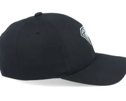 Adjustable-Iconic Diamond Gem Black Curved Adjustable -
