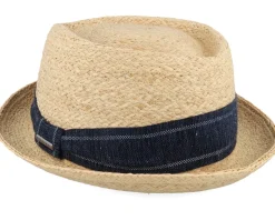 Online Stetson Diamond Raffia Beige Straw Hat -