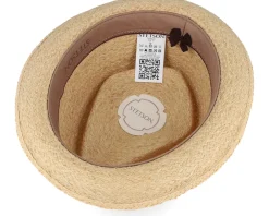 Online Stetson Diamond Raffia Beige Straw Hat -