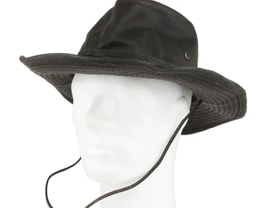Trilby Hats-Stetson Diaz Co/Pe Brown Fedora -