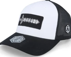 Trucker-Critiql Hit Dice Sword Patch White/Black Trucker -