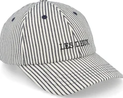 Online Les Deux Diego Stripe 2.0 Off White/Dark Navy Dad Cap -