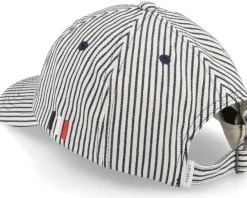Online Les Deux Diego Stripe 2.0 Off White/Dark Navy Dad Cap -