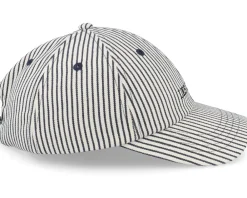 Online Les Deux Diego Stripe 2.0 Off White/Dark Navy Dad Cap -