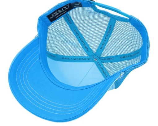 Clearance John Hatter & Co Diet Starts Monday Rubber Columbia Blue Rope A-Frame Trucker -