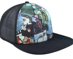 Skate-Etnies Dig Black/Blue Trucker -