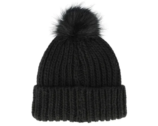Sale Brixton Dillon Beanie Black Pom -