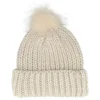 Online Brixton Dillon Beanie Off White/Dove Marl Pom -