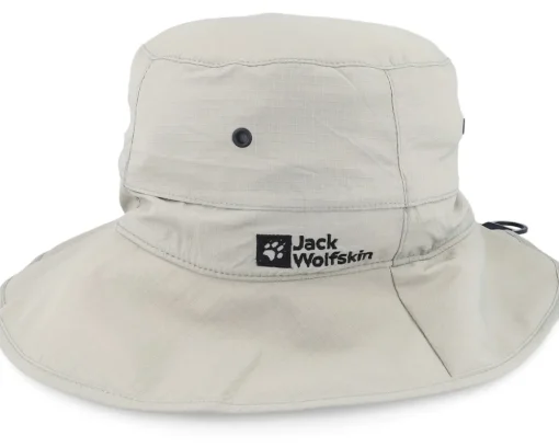 Buckets-Jack Wolfskin Diskovera Hat Misty Green Bucket -