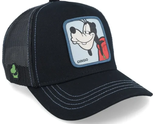 Trucker-Capslab Disney Goofy Black Trucker -