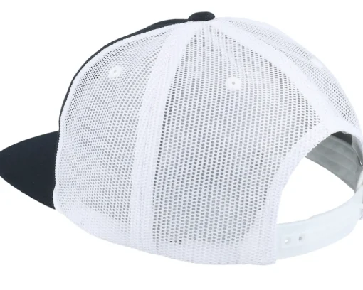 Trucker-Brixton Division Hat Black/White Trucker -