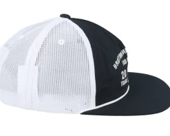 Trucker-Brixton Division Hat Black/White Trucker -