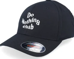 Flexfit-Iconic Do Nothing Club Black Flexfit -
