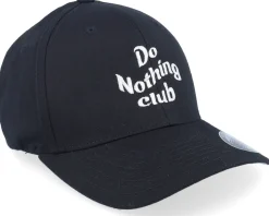 Flexfit-Iconic Do Nothing Club Black Flexfit -